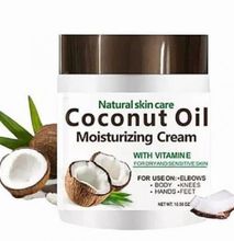 Natural Skin Care Coconut Oil Moisturizing Cream With Vitamin E